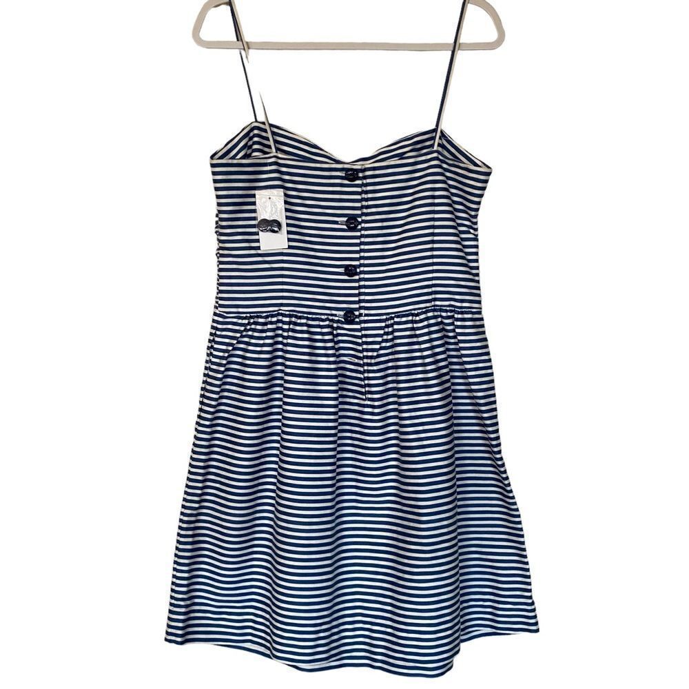 NEW Polo Ralph Lauren | 100% Cotton Striped Dress - Picture 5 of 10